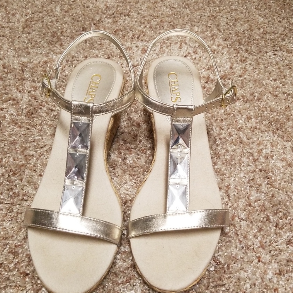 Wedged sandals